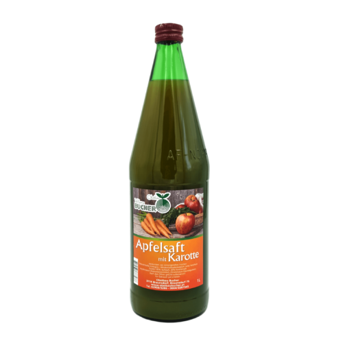 Apfelsaft mit Karotte 1 Liter