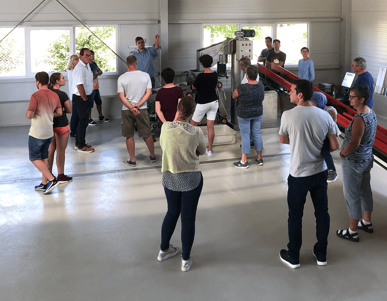 Betriebsführung Betriebsführungen in unserem Unternehmen