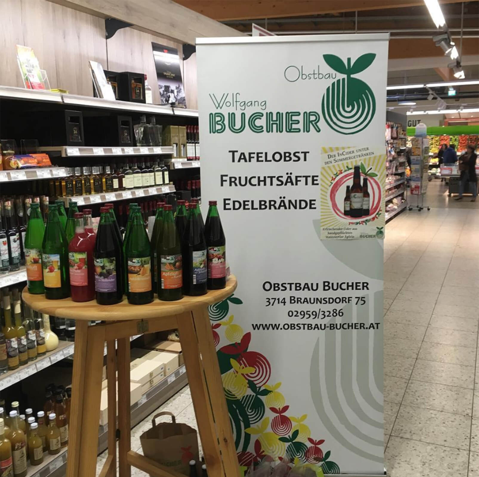 unsere Produkte im Lagerhaus Genussladen Zwettl